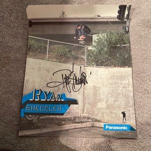Ryan sheckler signed picture